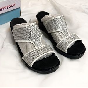 Skechers Women’s Rumble On Bling Gal Sandals size 11